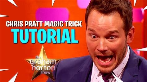The Connection Between Chris Pratt's Magic Trick and Personal Transformation